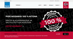 Desktop Screenshot of nissan.porho.fi