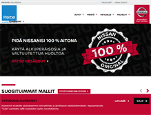 Tablet Screenshot of nissan.porho.fi